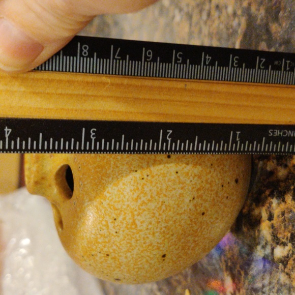 Handcrafted Ceramic Flower Frog Pottery - Picture 10 of 10